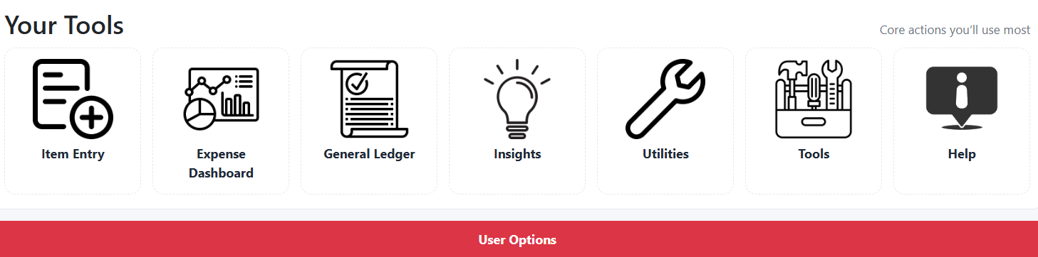 SeaBird interface showing clean landing page and navigation